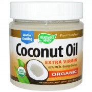 زيت جوز الهند الطبيعي Nature's Way, Organic Coconut Oil